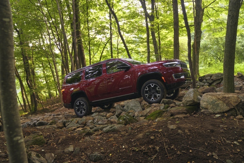 2023款Jeep Wagoneer车型在海外发布