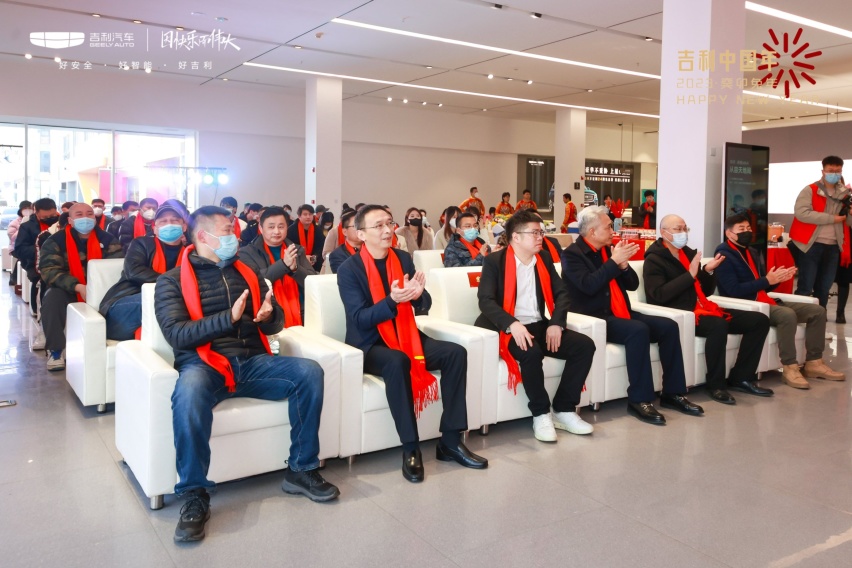 安徽兴名行吉利汽车4.0新形象店开业吉利不仅有好产品还有好服务