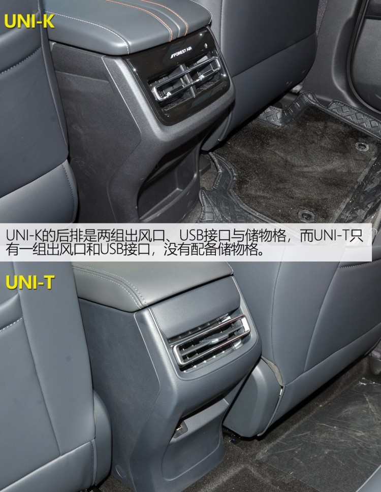 你们要的对比来了（第二期），长安UNI-K与UNI-T都有哪