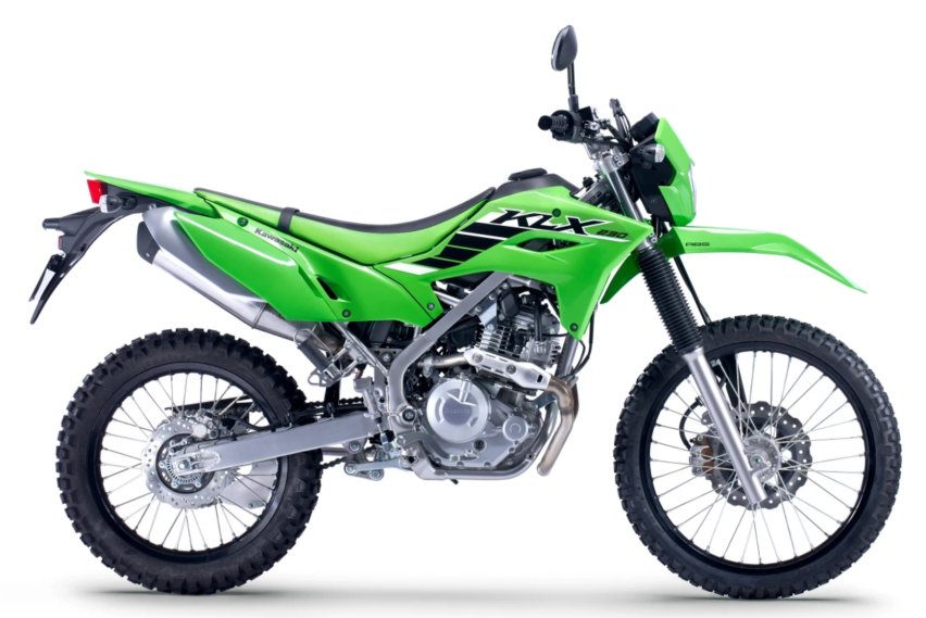 2024款川崎KLX230 越野摩托详解，动力底盘升级，通过性提升