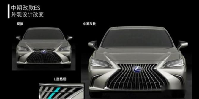 新知达人, 前脸更夸张 新款雷克萨斯ES曝光 再增F-SPORT版本