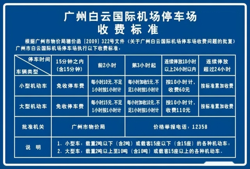 白云机场停车场哪里比较便宜，广州白云机场停车场收费多少钱一天
