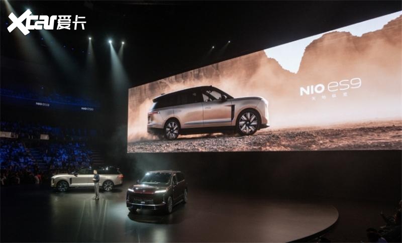 蔚来ES9香槟塔又玩出花，网友炸锅：友商敢模仿吗？