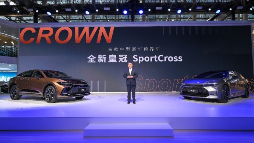 26.90-42.90万元，丰田全新皇冠SportCross广州车展预