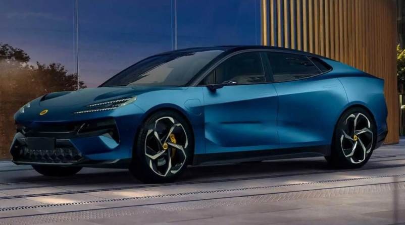 路特斯旗下轿跑亮相 搭配三电机/对标特斯拉Model S