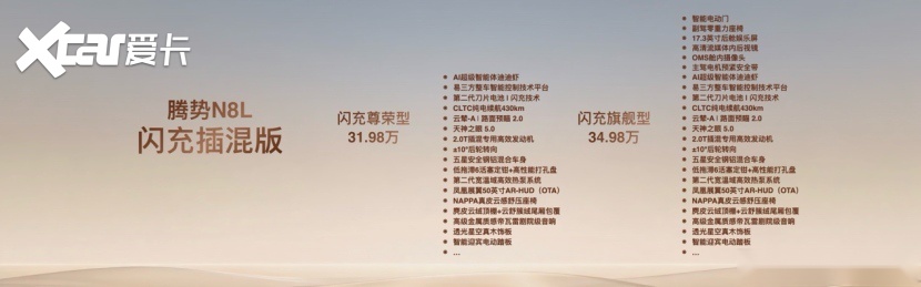 腾势N8L纯电上市29.98万元起，首搭AI超级智能体迪迪虾