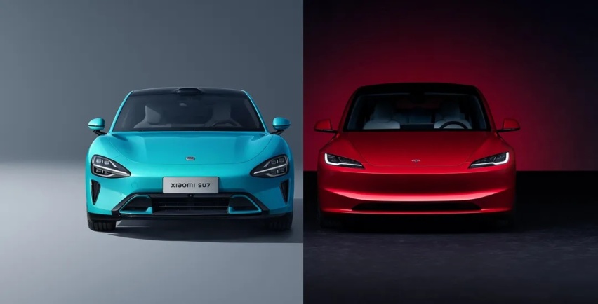 【对比】20万以上的纯电车 小米SU7 VS 特斯拉Model 3