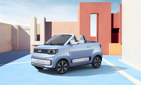 准备好冲动消费，五菱宏光MINI EV 敞篷版将在上海车展首