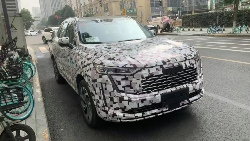 设计豁出去了！哈弗B11谍照曝光，是下一代H6吗？
