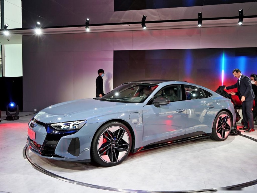 纯电性能怪兽 奥迪RS e-tron GT亮相