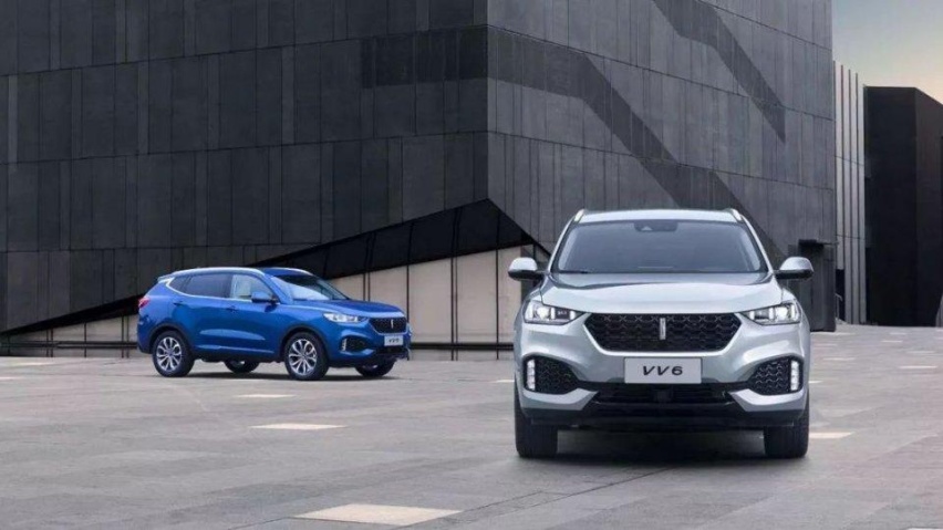 VV5、VV7高开低走，WEY销量沦为领克一半