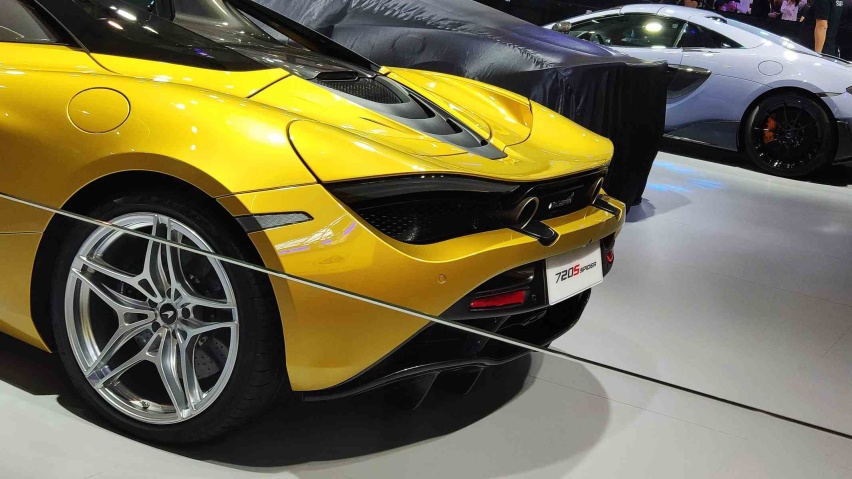 2019年广州车展：迈凯伦720S Spider实车