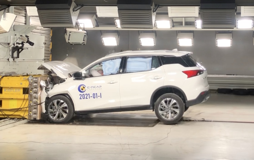 广汽传祺GS4碰撞测试解析：乘员保护与奥迪Q5一样优秀