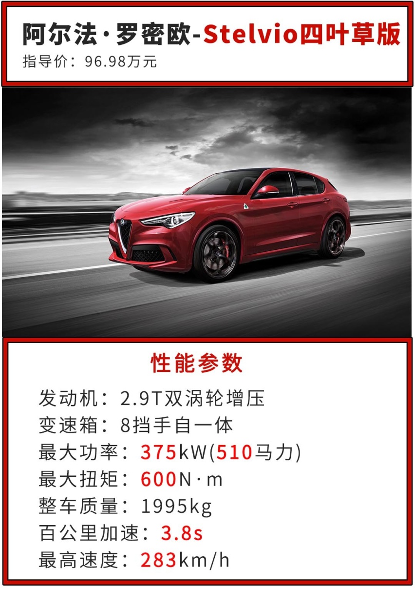 都是加速破5秒的牛气SUV，说话嚣张点