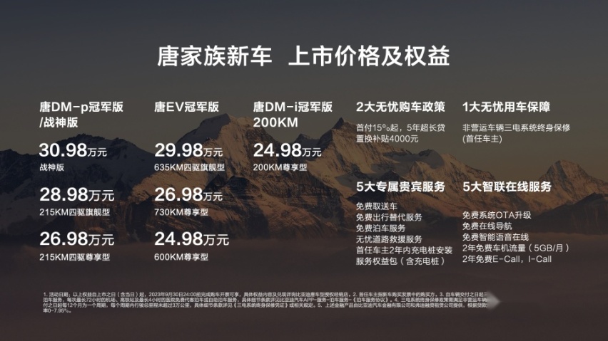 唐家族新车挑花眼，要性能、要续航、要豪华都可“对号入座”