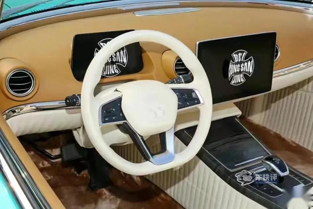 卖59.8万,5.9秒破百,“比亚迪”复古海豚实车来了