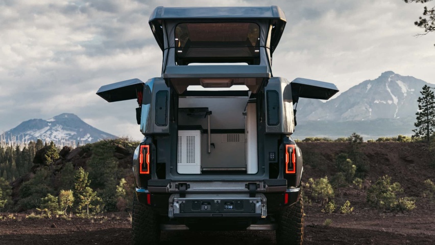 EarthCruiser推出HUMMER EV皮卡背驮式露营车