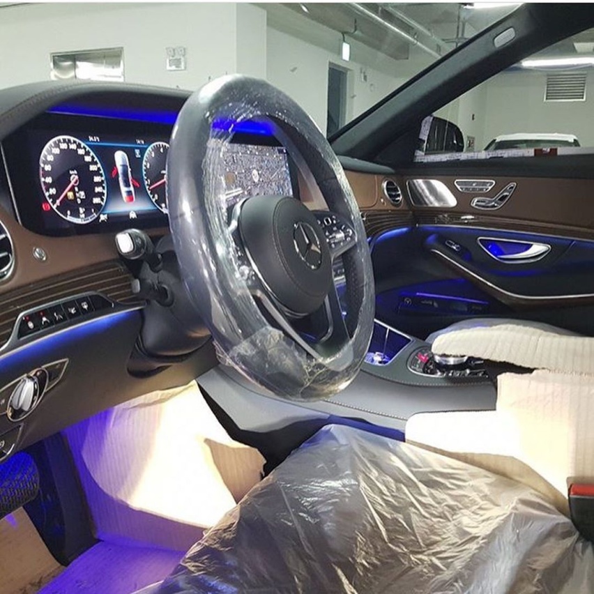 奢华的运动气场 梅赛德斯迈巴赫S级海外实车