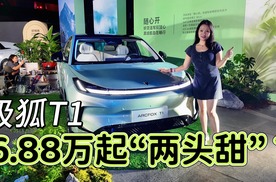 谁说6.88万的A0小车只能苟且没质感？极狐T1入局即颠覆你的认知。