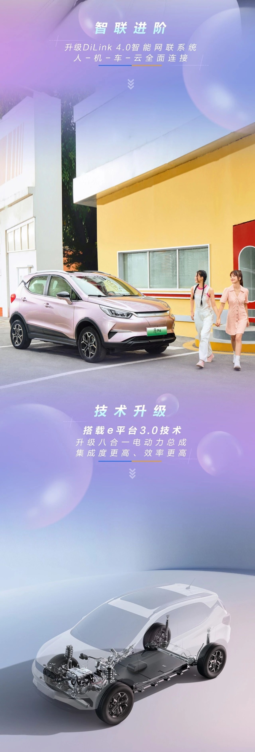 配色升级，搭载E3.0平台，23款元PRO焕新上市