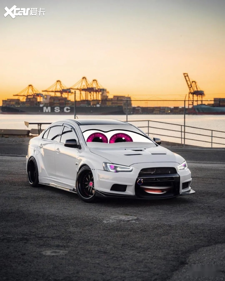 三菱evox也能做合格的家用车爆过机头后重生玩姿态