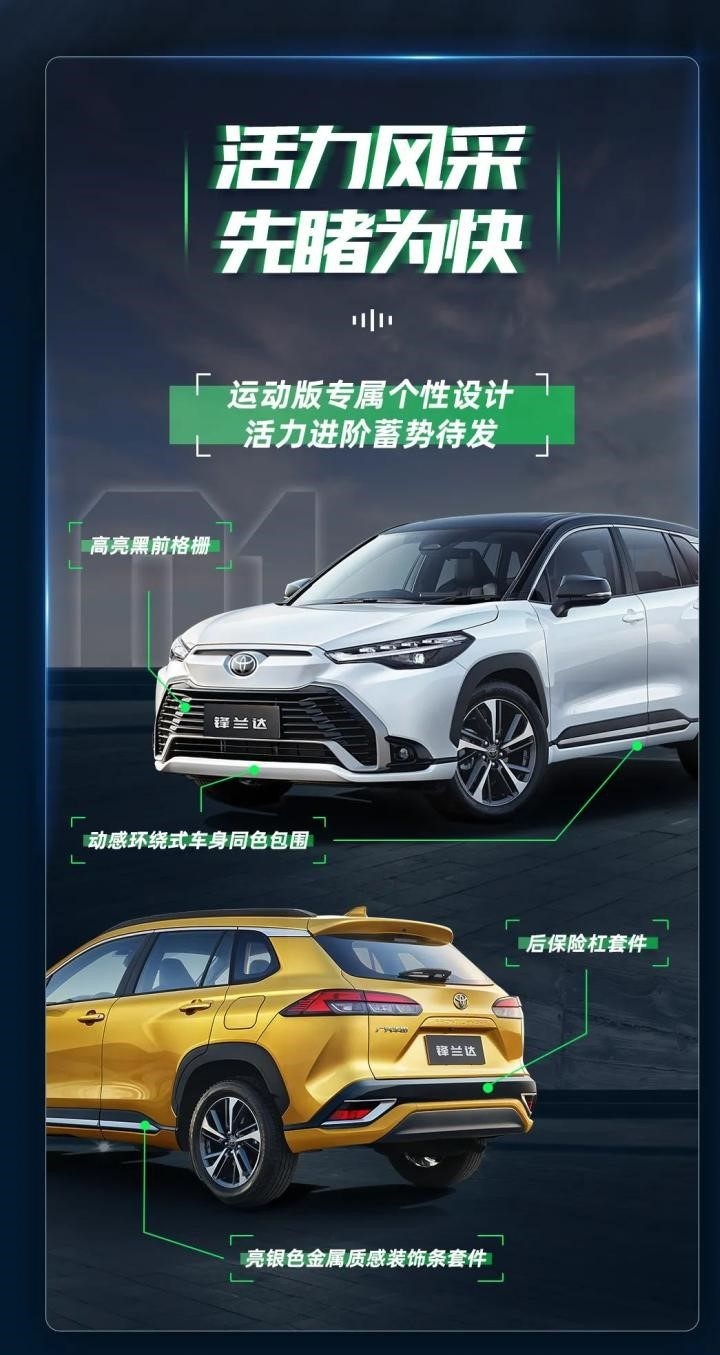 万物皆可运动版！这丰田SUV新车发布 15万级买2.0L？