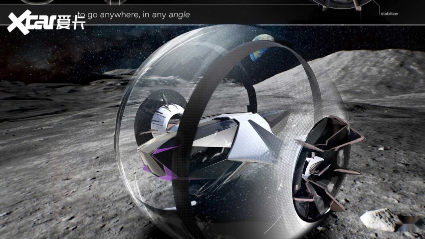 脑洞大开雷克萨斯畅想月球车终极形态