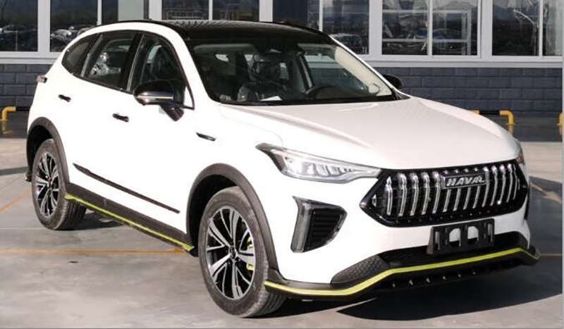 百公里油耗4.7L 哈弗赤兔HEV车型实车图发布