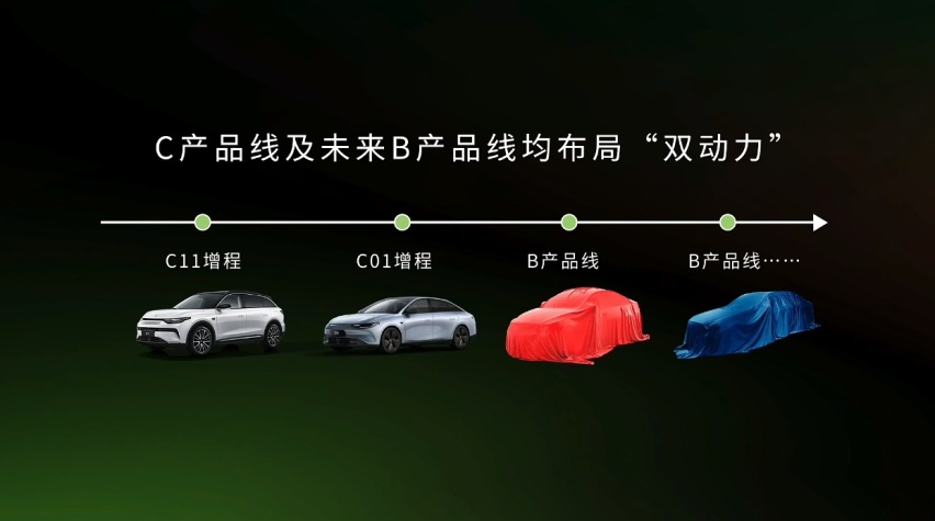 285km超长纯电续航 零跑C11增程开启预售15.98万元起