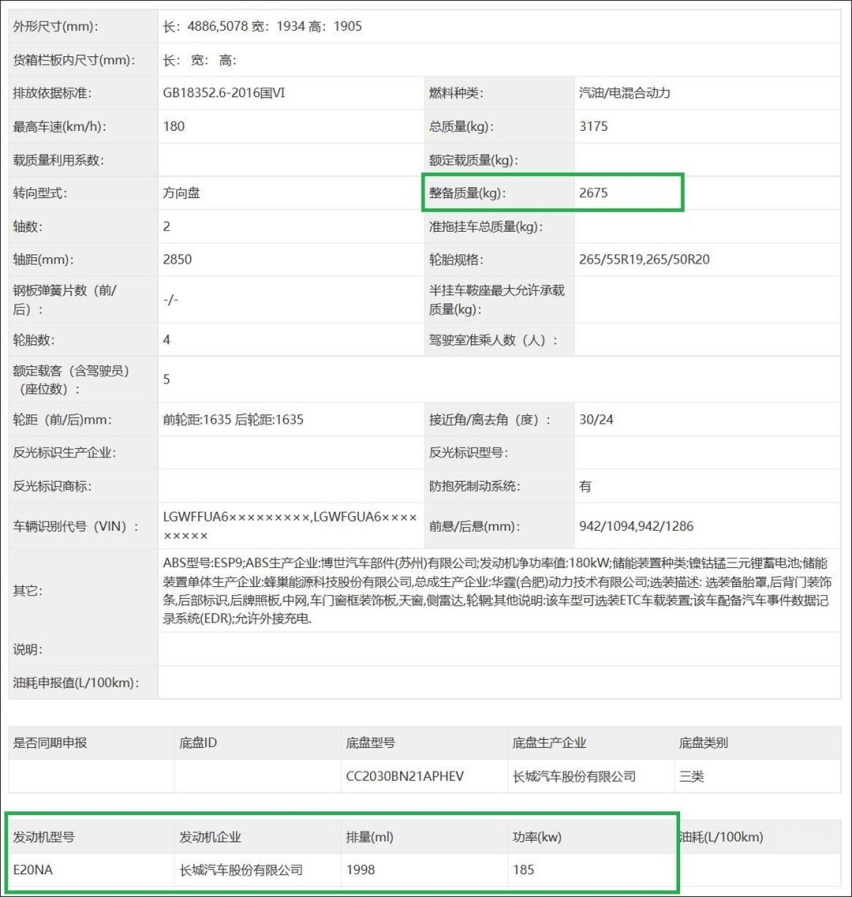 搭载2.0T混动+9AT！新版坦克500海外首发 国内才是完全版？