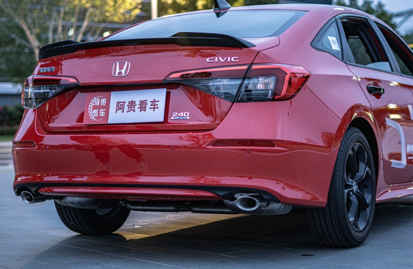 实拍第11代思域，全系1.5T，外观更像雅阁，你还心动吗？