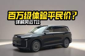 百万级体验平民价？风云T11能不能成为新爆款？