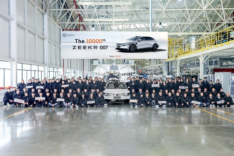高价值产品助力新能源持续劲增 吉利汽车2月销量111398辆
