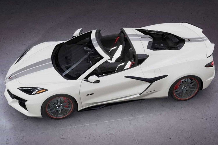 5.5L V8+8DCT 科尔维特C8 Z06 70周年纪念版官图曝光