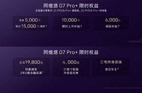 售价21.99万元起，标配乾崑智驾ADS SE！阿维塔 07 Pro+正式上市