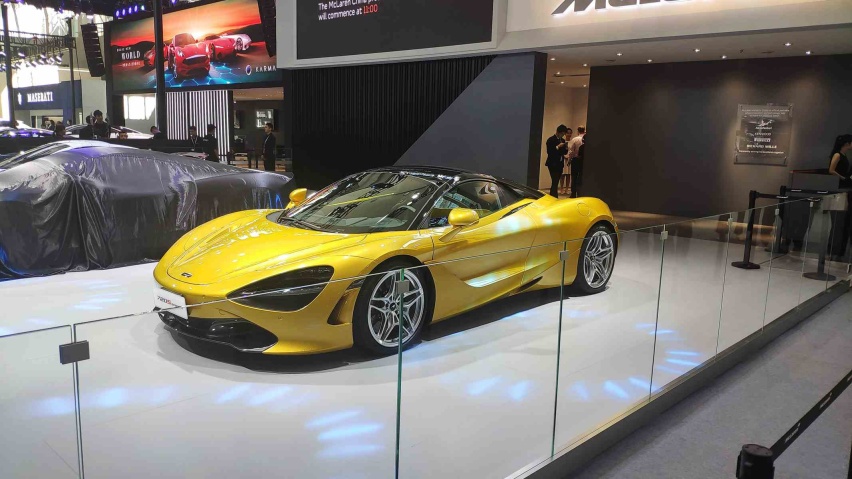 2019年广州车展：迈凯伦720S Spider实车