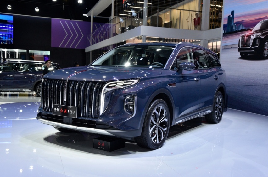 基于燃油版车型打造，红旗HS7 HEV即将登场，能否硬刚问界M7？