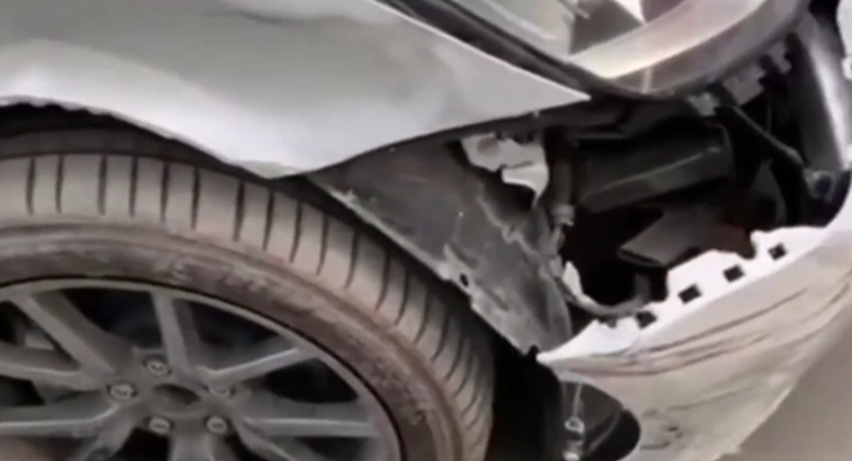 认为Model 3刹车失灵致事故 特斯拉遭女车主坐车顶维权