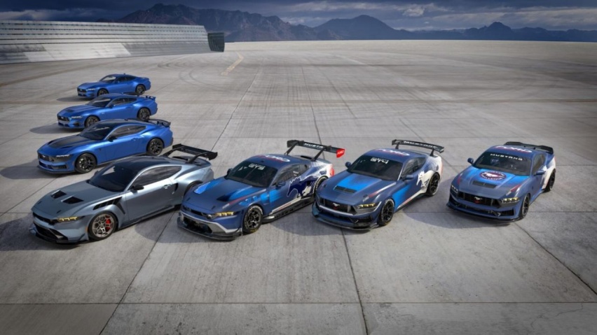 纯粹高性能跑车，静态体验全新福特Mustang Dark Horse