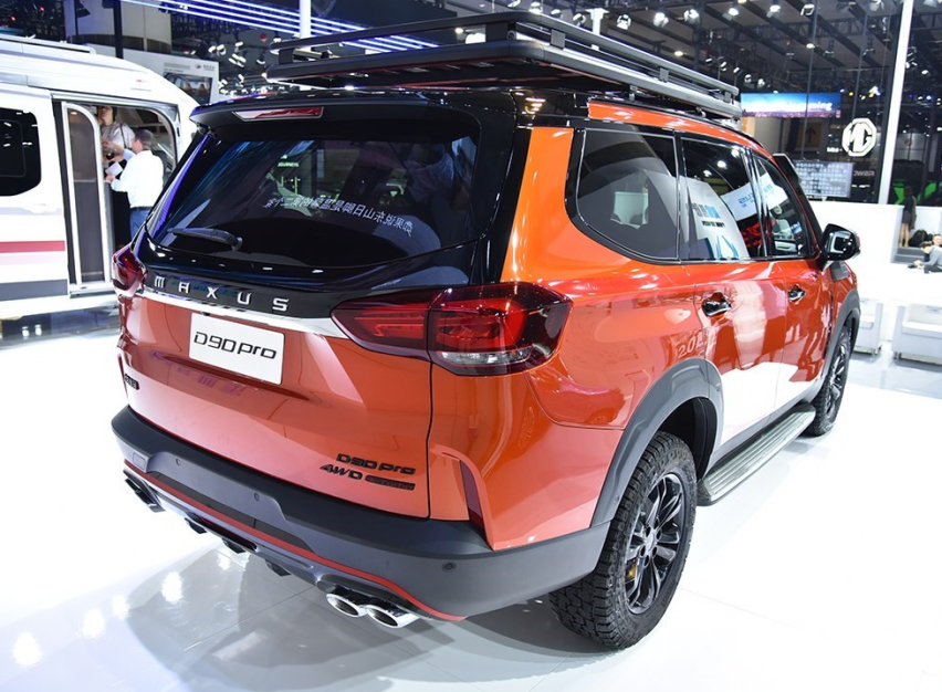 2019广州车展，外形硬派，上汽MAXUS D90Pro亮相