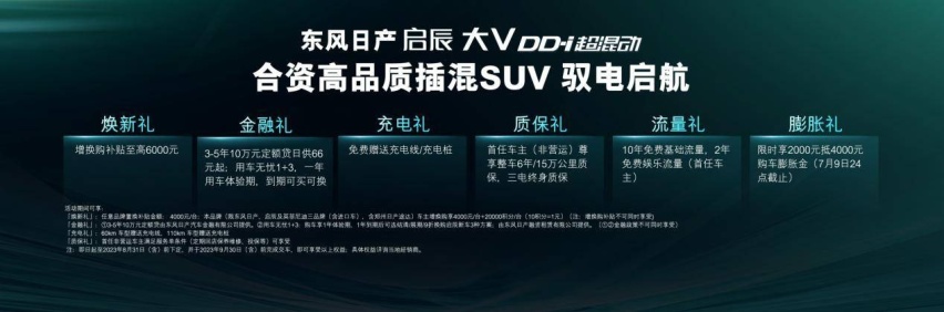 13万插混SUV卷王，东风日产新能源启辰大V DD-i超混动上市