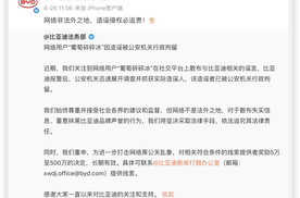 比亚迪严厉反击黑公关，点评、评论一定要客观，不要带有主观恶意