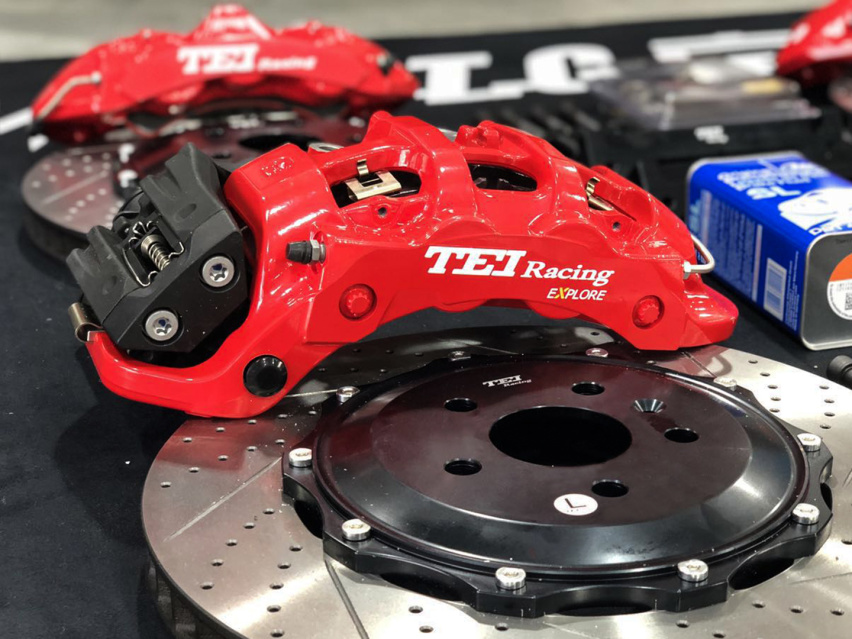 奥迪TT改装刹车案例TEI Racing S系列街道版高性能