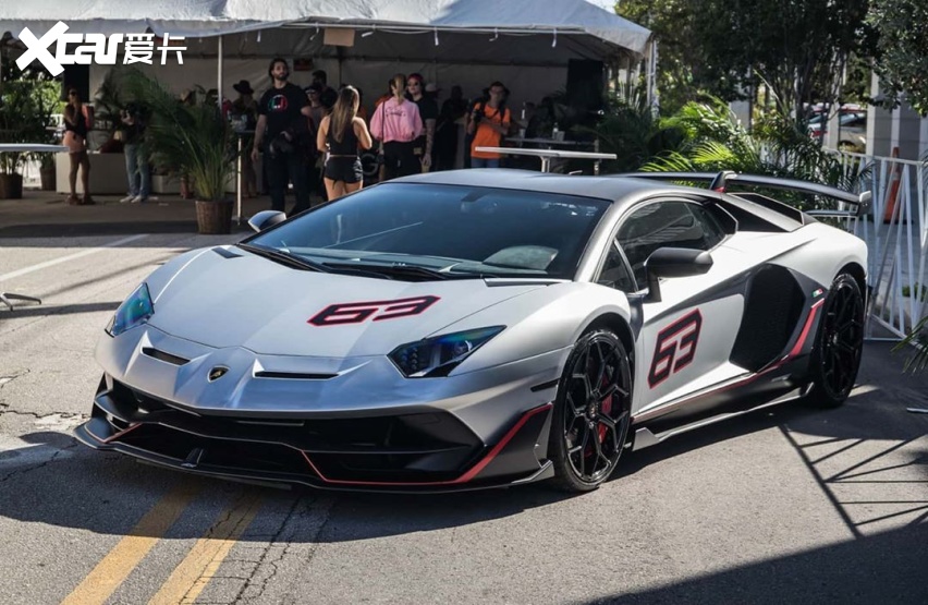 蘭博基尼aventadorsvj63實車犀利的性能範