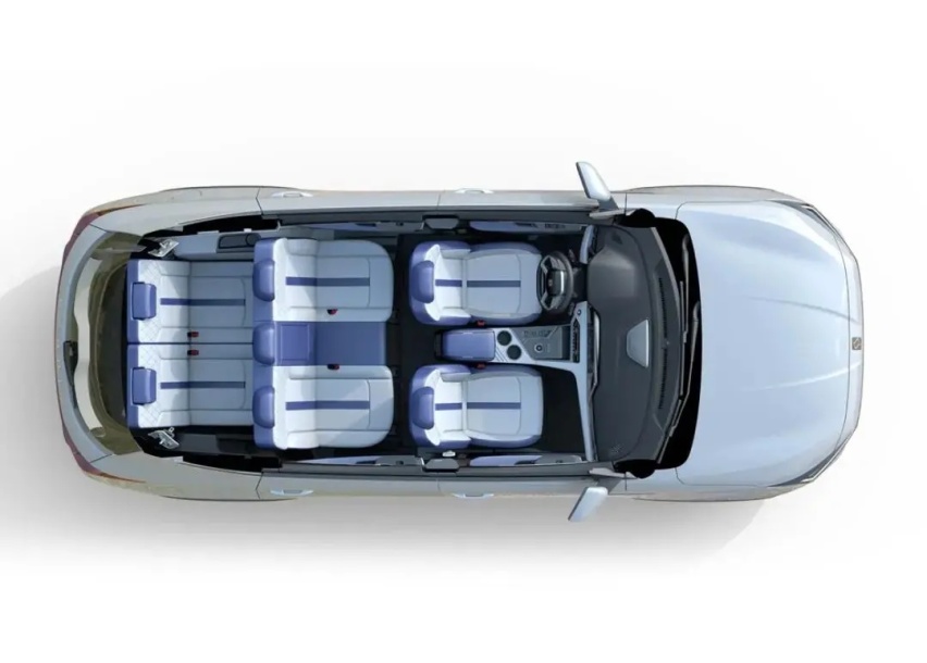 【e汽车】思皓X8 PLUS车型内饰官图发布
