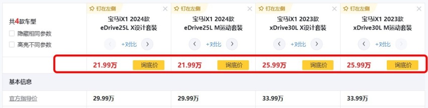 宝马iX1最低22万能买，动力强、空间大，为啥去年还只卖了685辆？