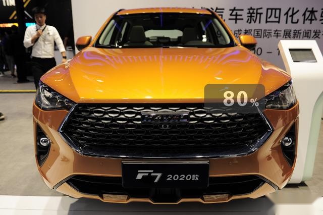 2020款哈弗F7正式亮相,智能系统再升级,又一款神车?
