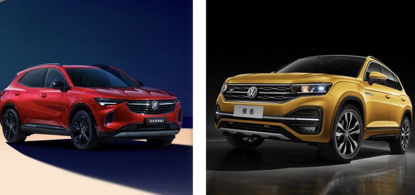 别克昂科威S对比大众探岳，谁是最全面合资中型SUV？