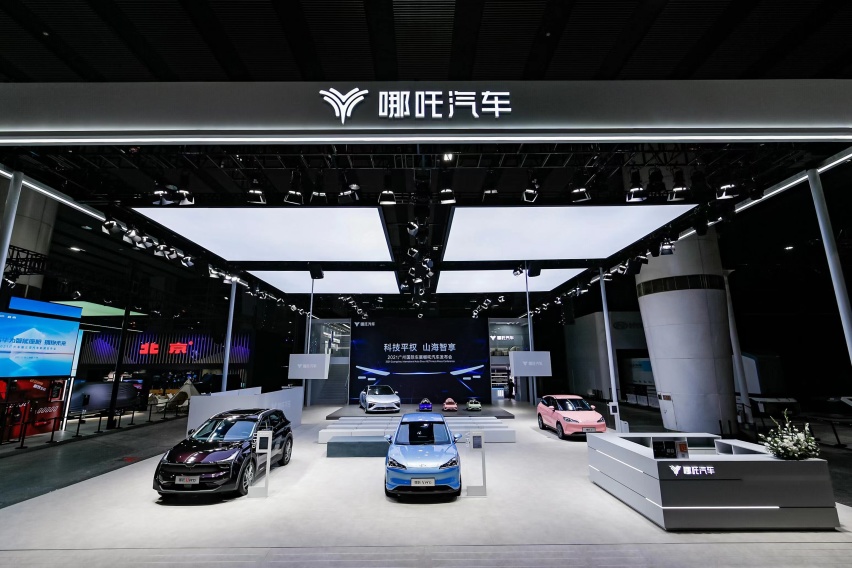 基于山海平台的哪吒 车展带来黑科技 哪吒S实现L4自动驾驶