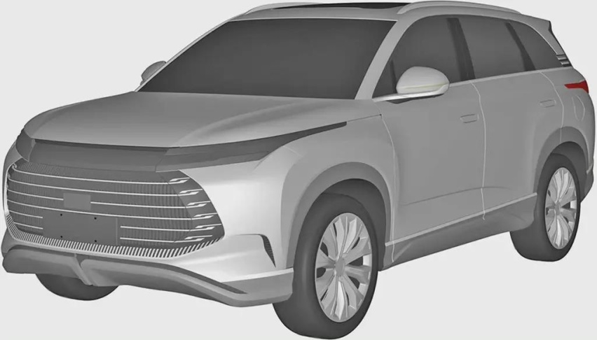 比亚迪护卫舰07车型信息曝光 定位中型SUV 1.5T+纯电200km